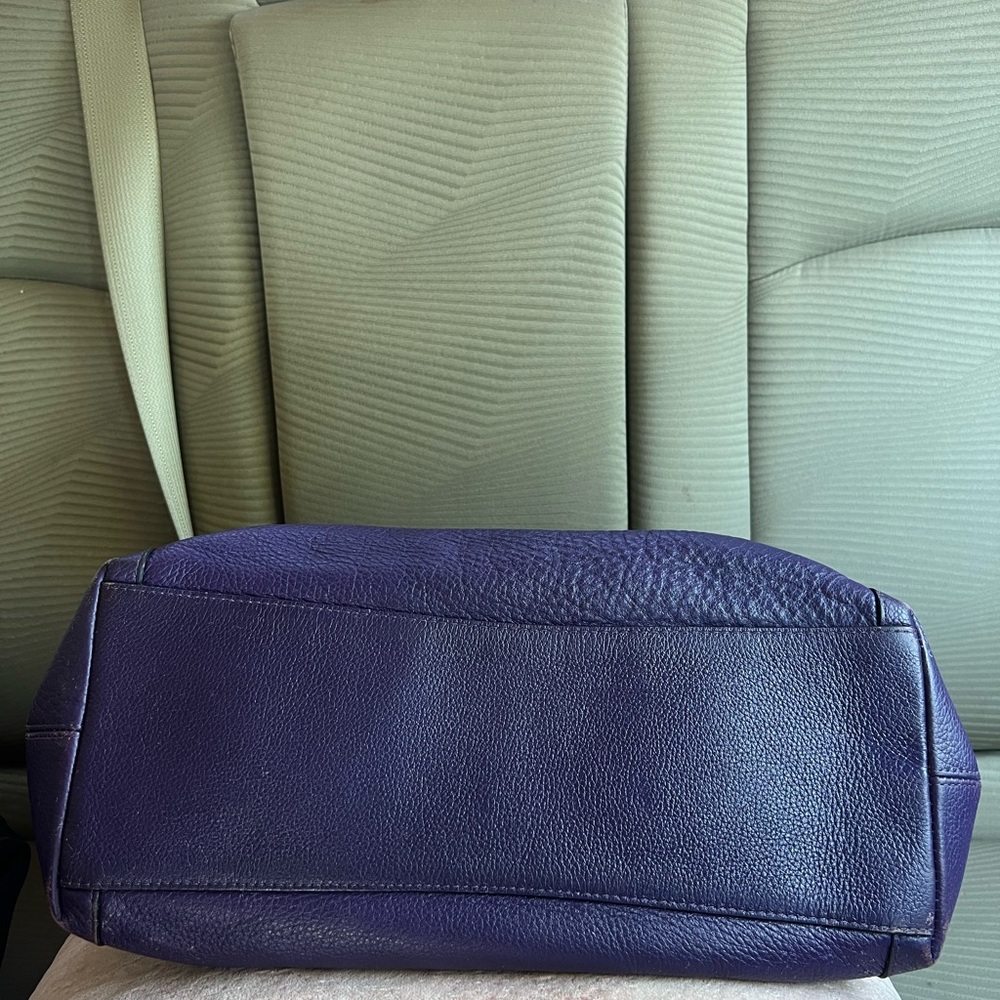 ❤️ SOLD ❤️ Coach Purple Leather Tote Bag - Picture 10 of 12